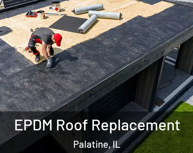  EPDM Roof Replacement Palatine, IL