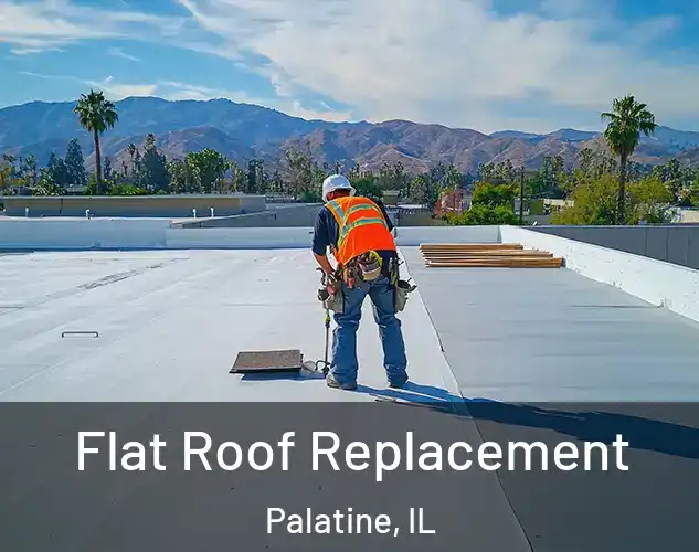 Flat Roof Replacement Palatine, IL