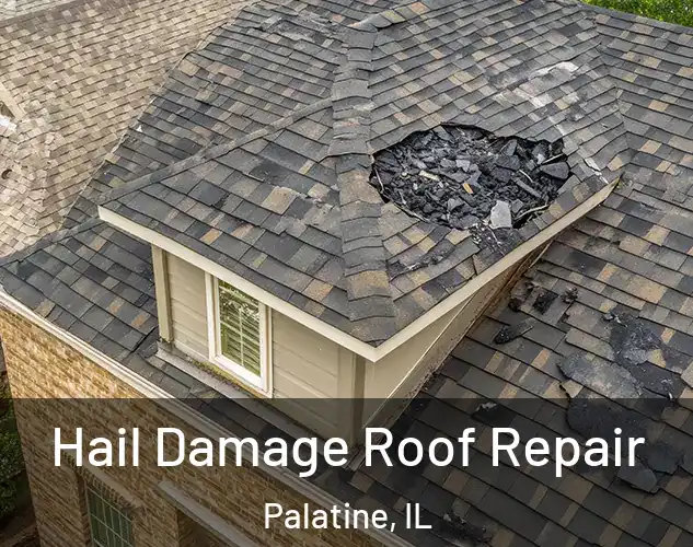  Hail Damage Roof Repair Palatine, IL