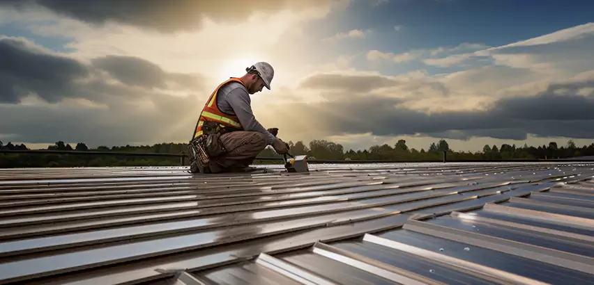 Commercial Roof Restoration in Palatine