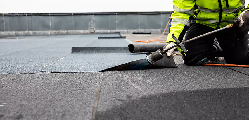 Residential Flat Roof Repair in Palatine