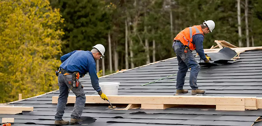 Garage Felt Roof Replacement in Palatine