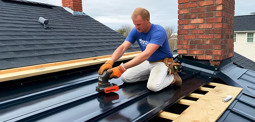 Metal Barn Roof Replacement in Palatine