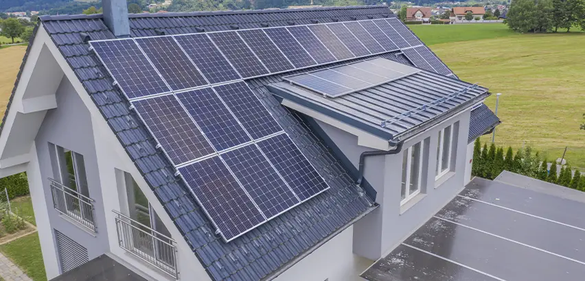 Residential Solar Roof Installation in Palatine