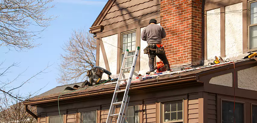 Roof Siding Trim Repair in Palatine