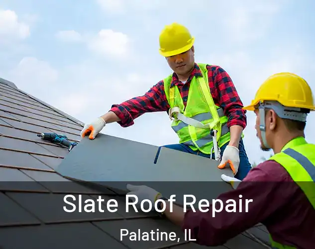  Slate Roof Repair Palatine, IL