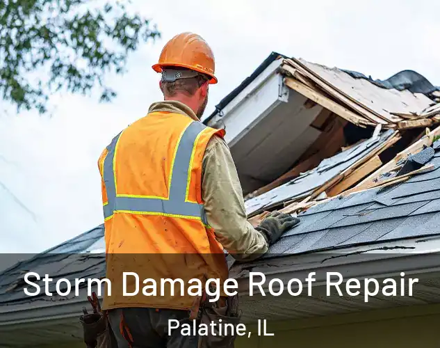  Storm Damage Roof Repair Palatine, IL