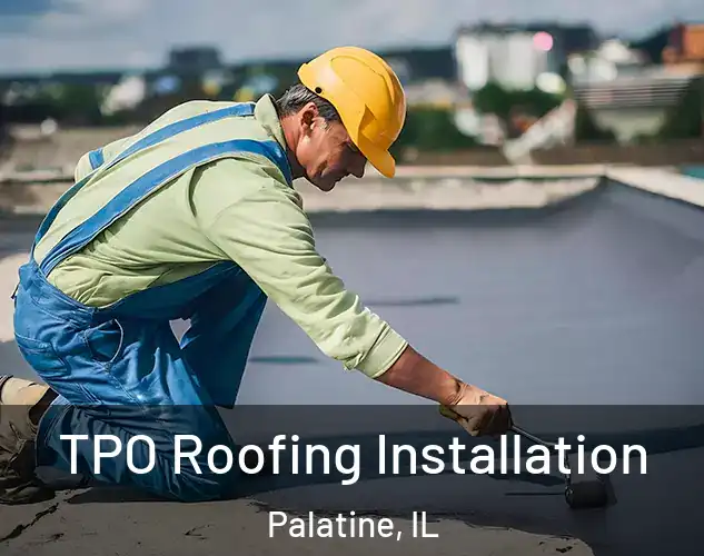  TPO Roofing Installation Palatine, IL